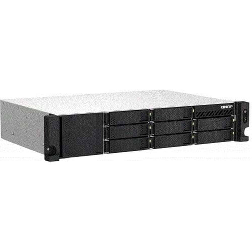 Qnap TS-873AeU-RP 4GB RAM 8 Adet HDD Yuvalı Rarck NAS