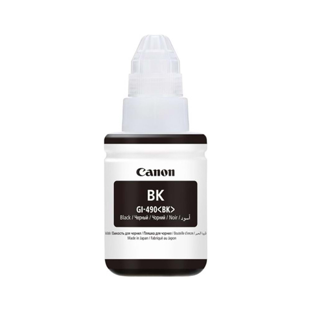 Canon GI-490BK Mürekkep Kartuş Siyah