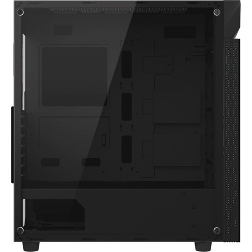 Gigabyte C200G Temper ATX Midi Tower Siyah Kasa PSU Yok