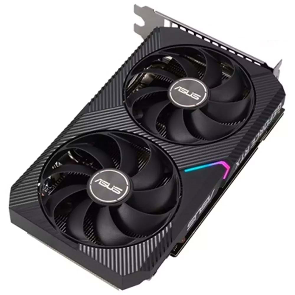 Asus DUAL-RTX3050-O6G 6GB GDDR6 DVI HDMI DP 96BIT Ekran Kartı