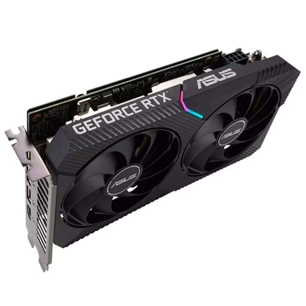 Asus DUAL-RTX3050-O6G 6GB GDDR6 DVI HDMI DP 96BIT Ekran Kartı