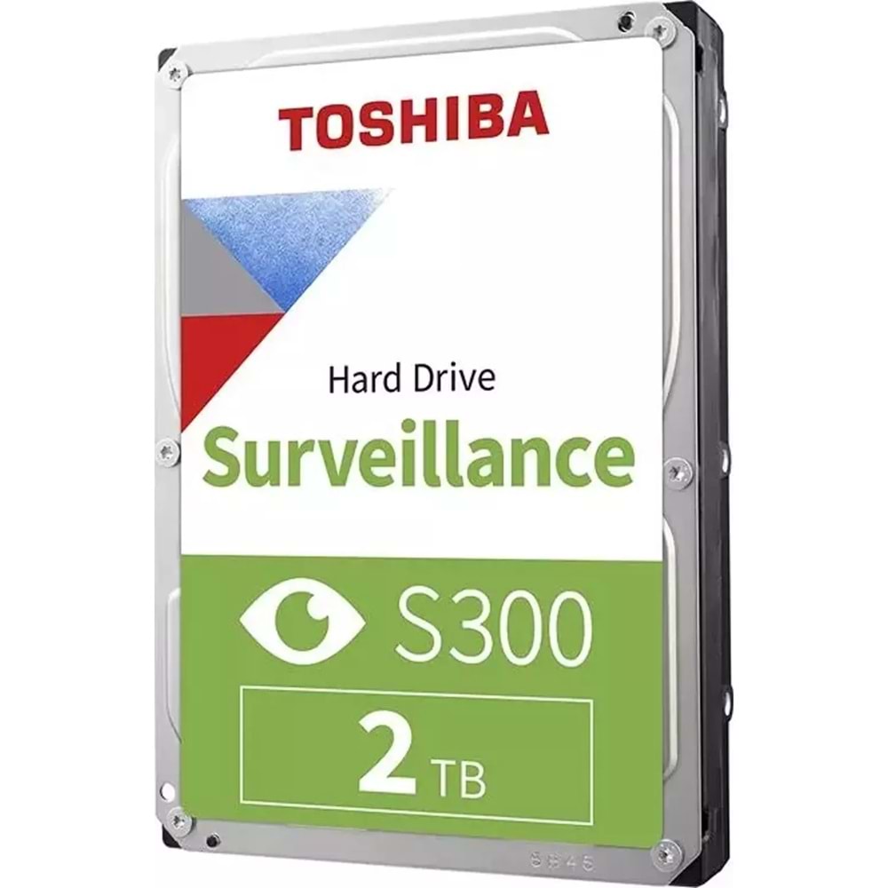 Toshiba 2TB 5400RPM S300 SATA3 128MB 7/24 HDWT720UZSVA