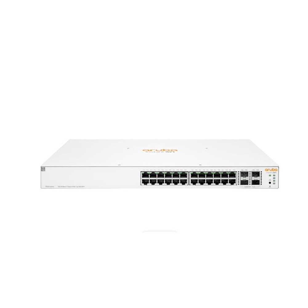 HPE ARUBA ION JL684B 1930 24 Port Gigabit+4X10GB SFP Yönetilebilir L2+ Rackmount 370W POE Switch