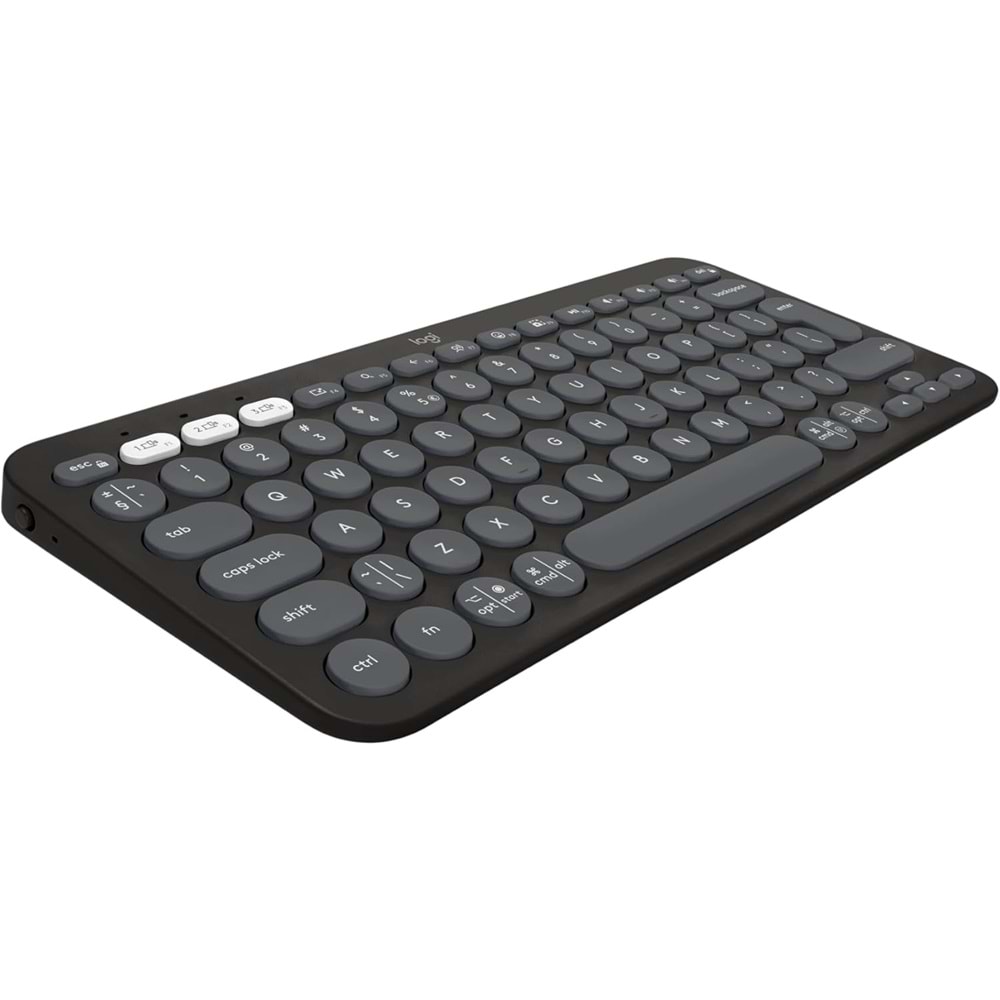 Logitech K380s Pebble Keys 2 BT Klavye Grafit