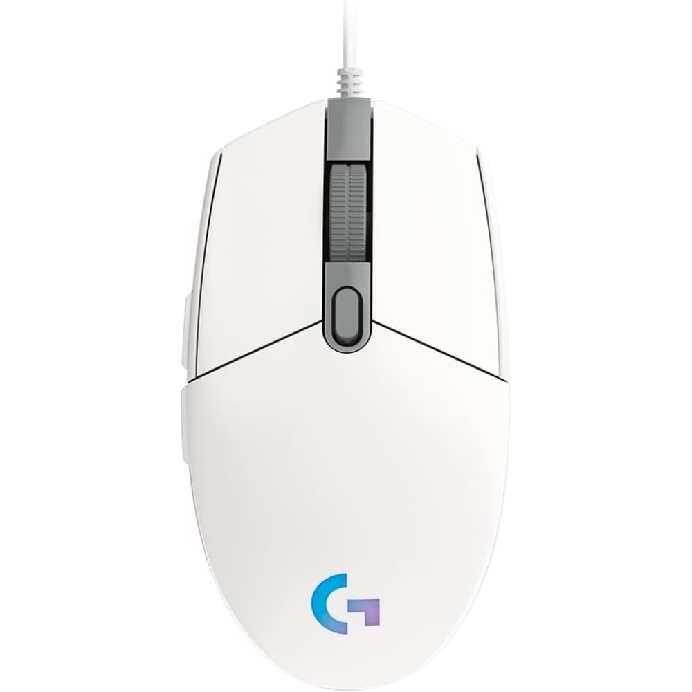 Logitech G G102 Lightsync Gaming Mouse Beyaz