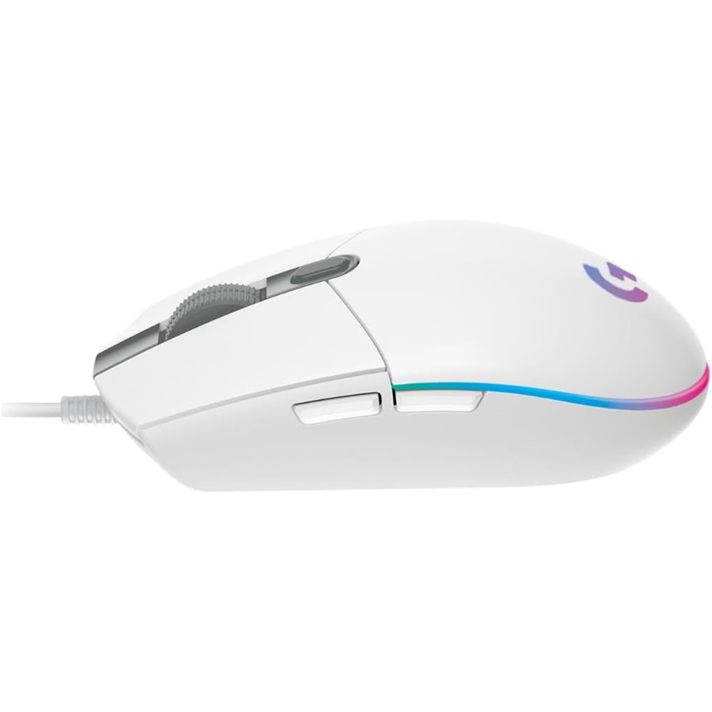 Logitech G G102 Lightsync Gaming Mouse Beyaz