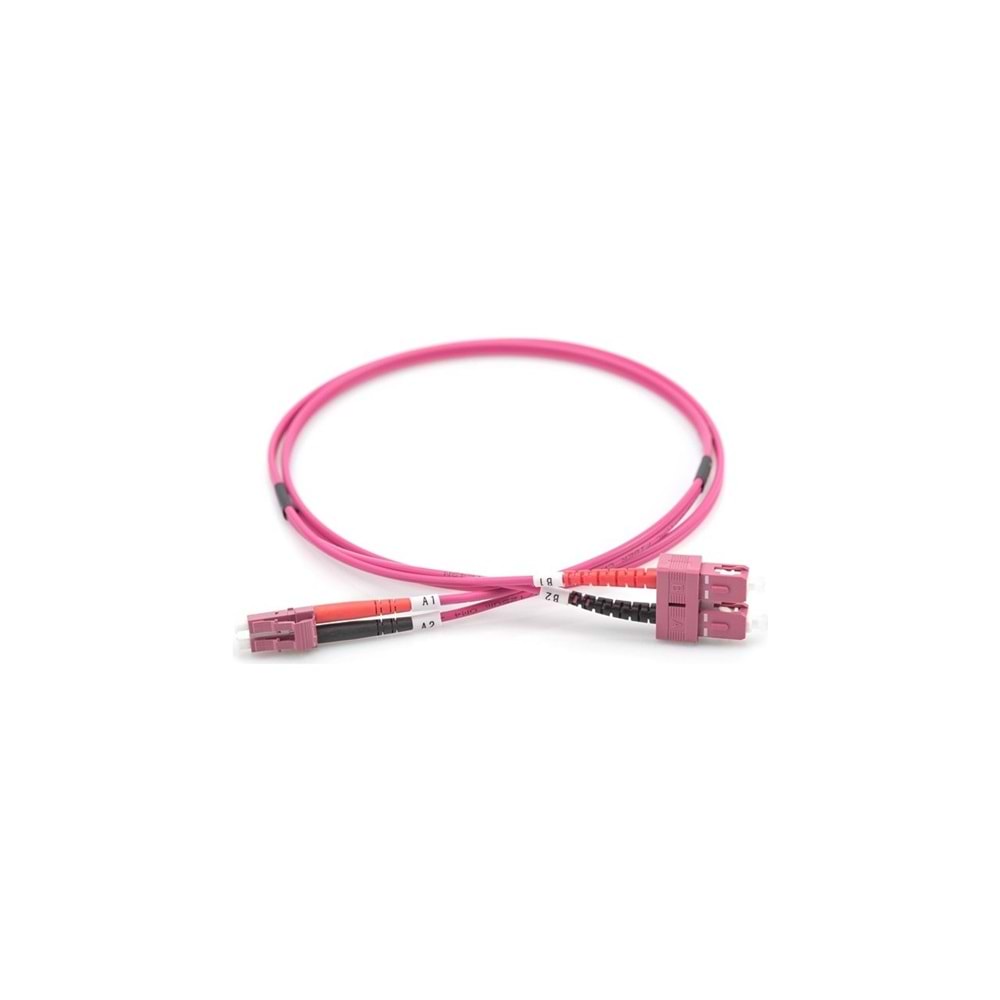 Digitus Fiber Optik Multimode Pembe (1m)