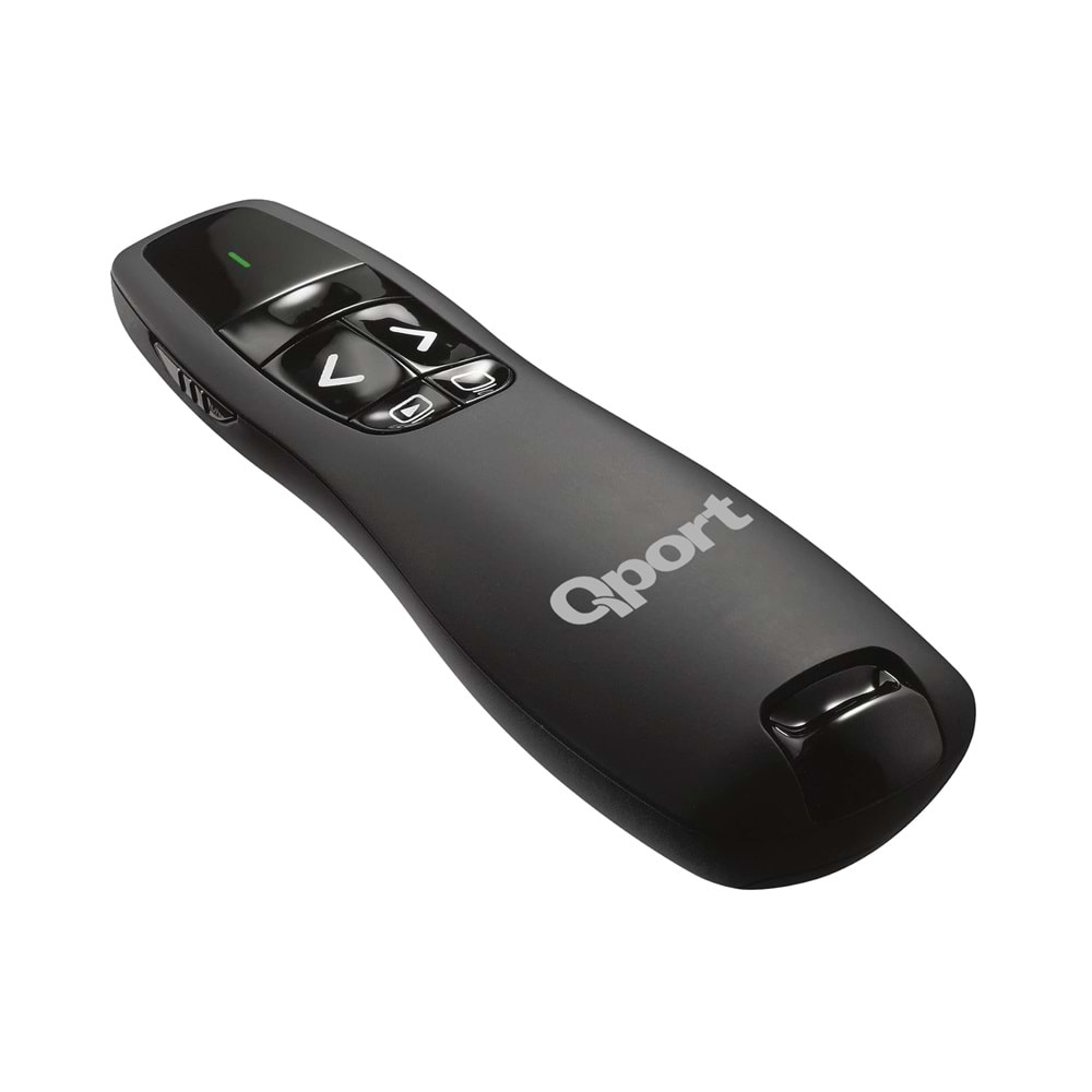 Qport 2.4 GHZ USB Kırmızı Lazerli Sunum Kumandası - Presenter