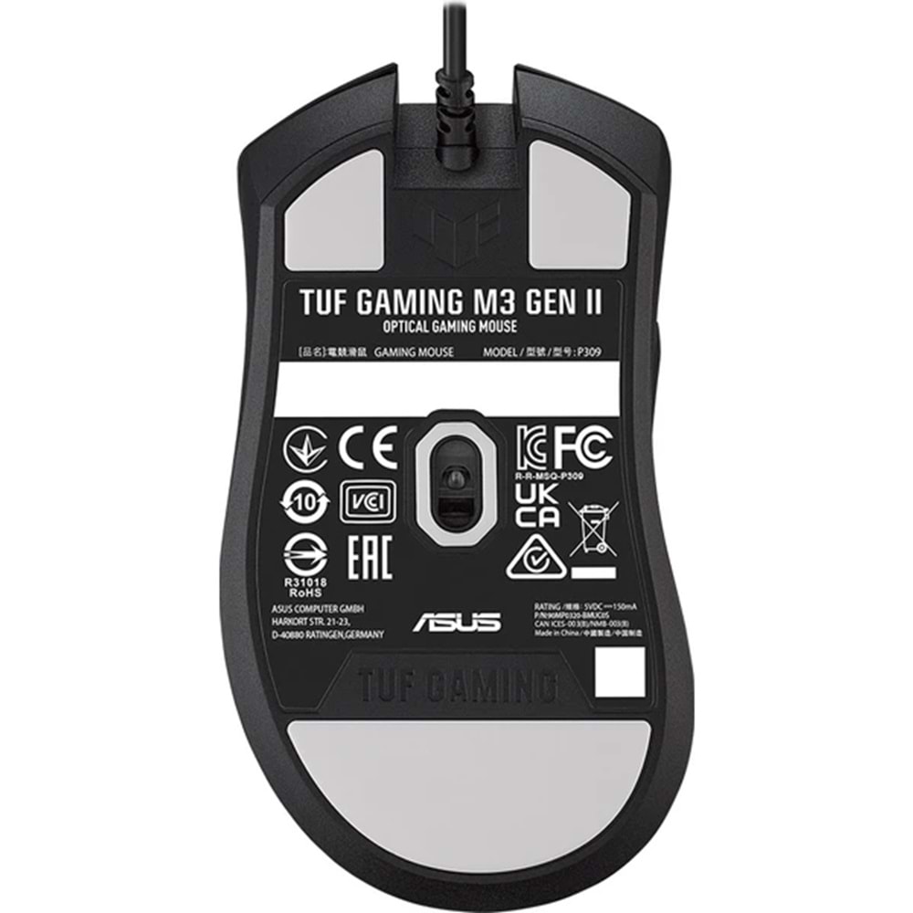 Asus TUF Gaming M3 GEN II 8000dpi RGB Aura Sync Mause