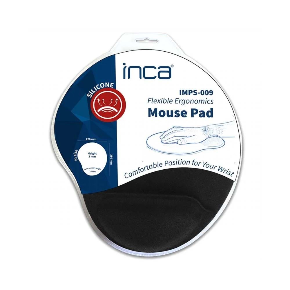 Inca IMPS-009 Bilek Destekli Slikon Mouse PAD