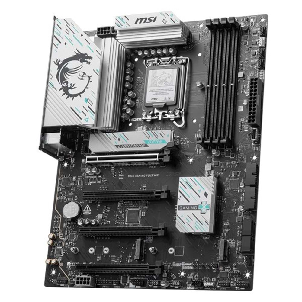 MSI B860 Gaming PLUS WIFI DDR5 8800MT/S 1XHDMI 1XDP 3XM.2 ATX 1851P