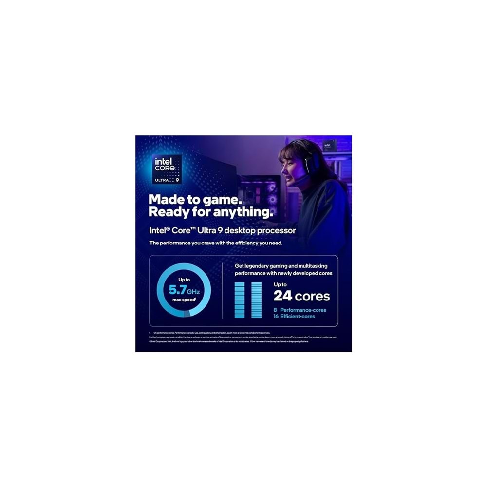 Intel Core Ultra 9 285K 1851Pin (Tray)