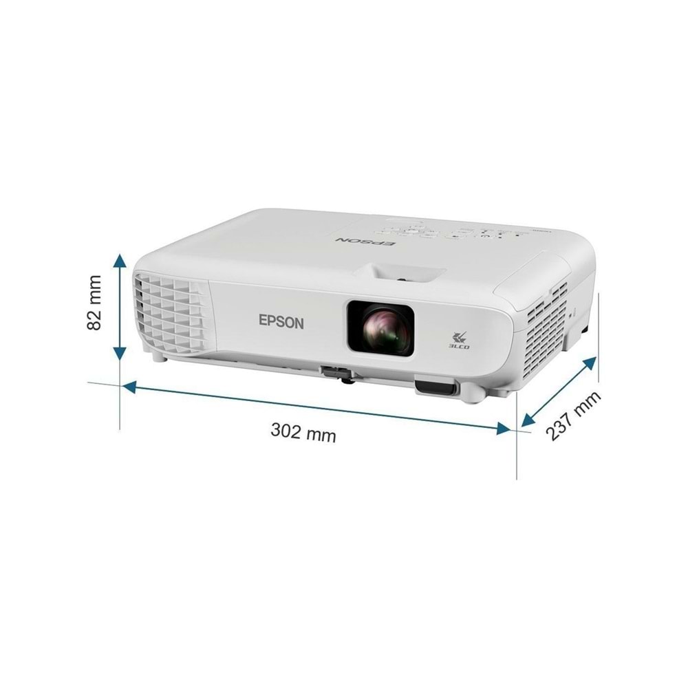 Epson EB-W53 4000Ans 1280x800 Projeksiyon