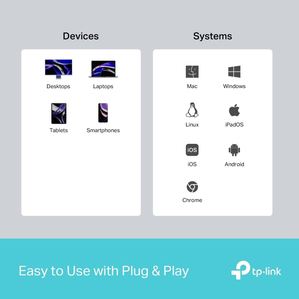 Tp-Link UH5020C USB Type-C 5 i 1 Arada Adaptör
