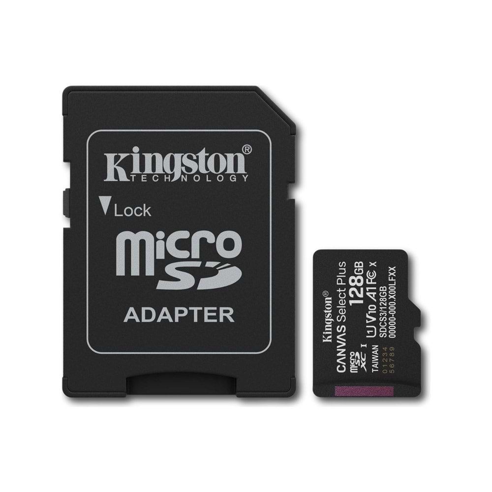 Kingston 128GB Micro SD Gen3 150MB/s SDCS3/128GB