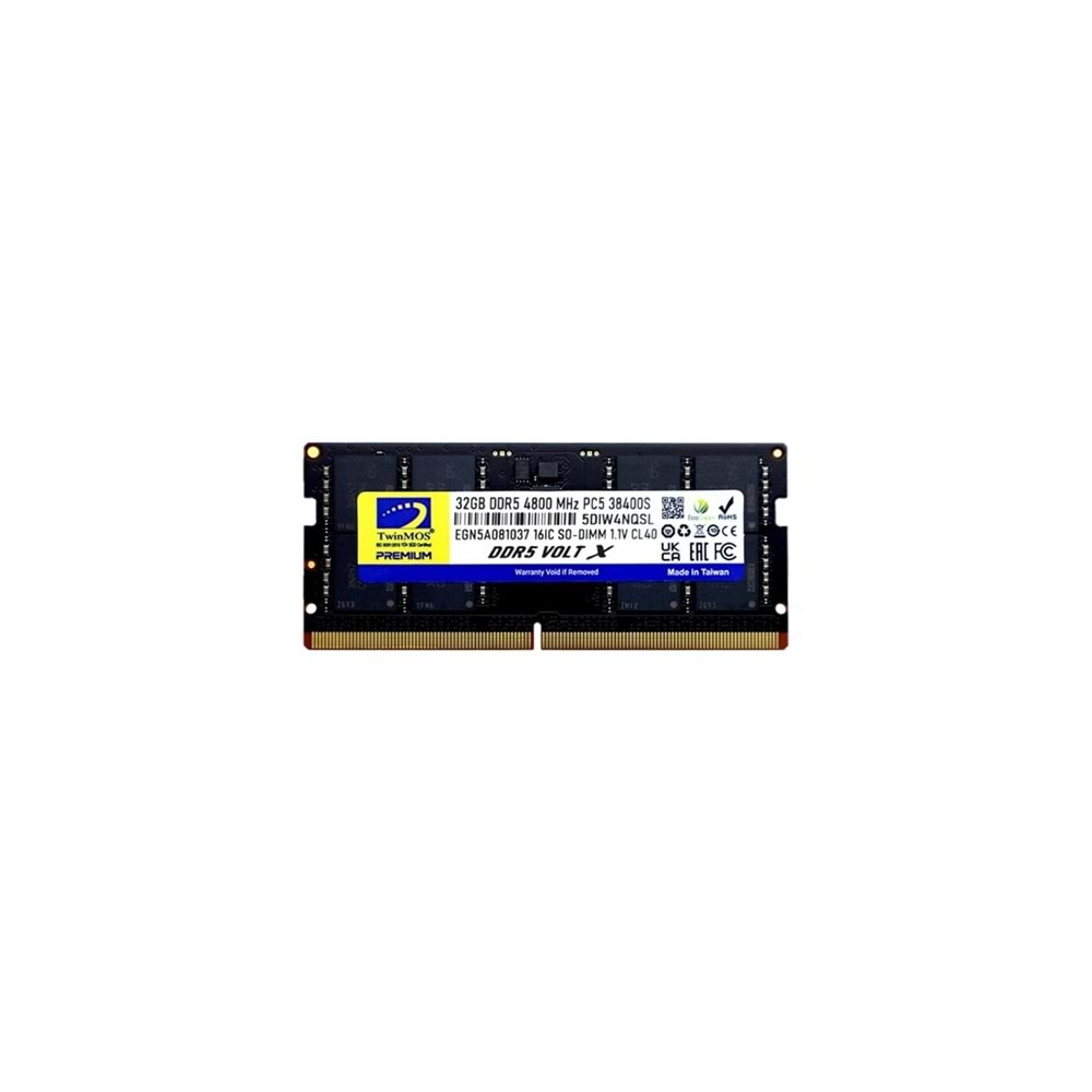 TwinMOS 32GB DDR5 4800MHz (TMD532GB4800S40) (NB)