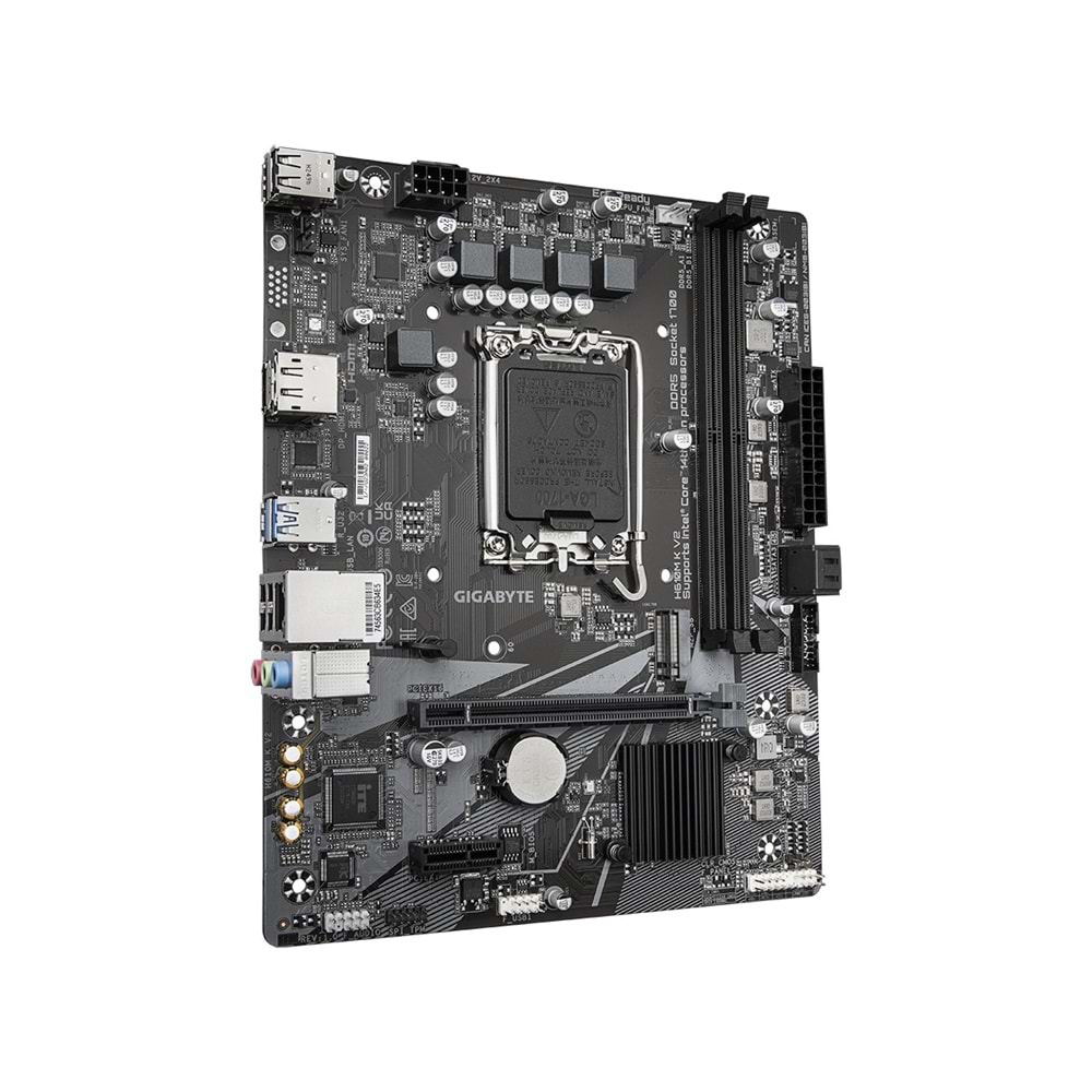 Gigabyte H610M K V2 D5 1700P Vga Hdmi Usb3.2