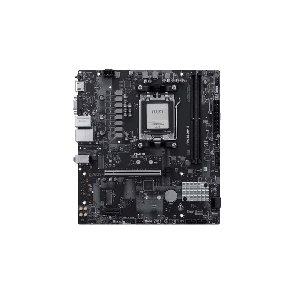 MSI Pro B840M-B AM5 D5 Vga Hdmi