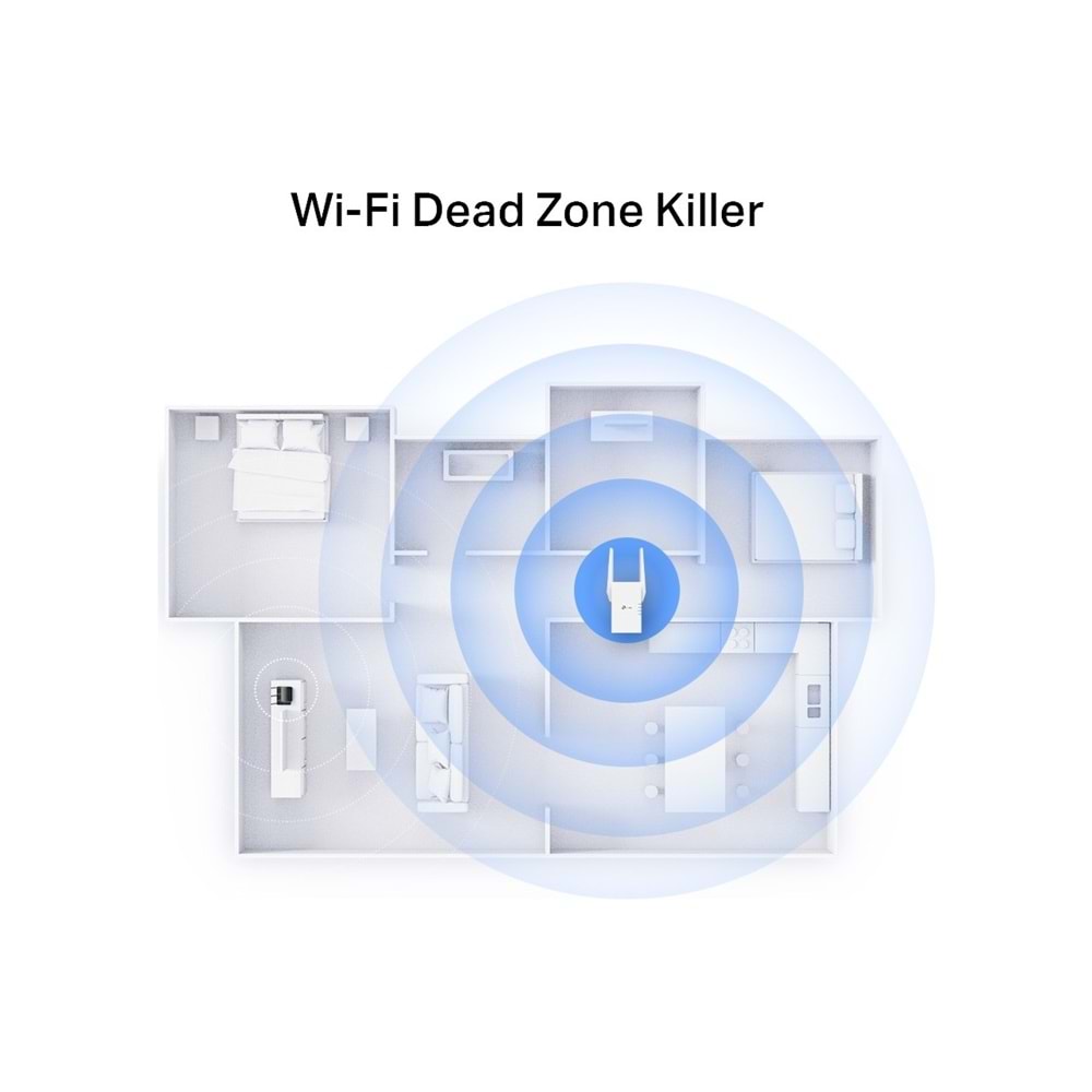 Tp-Link RE705X AX3000 Wi-Fi 6 Menzil Genisletici