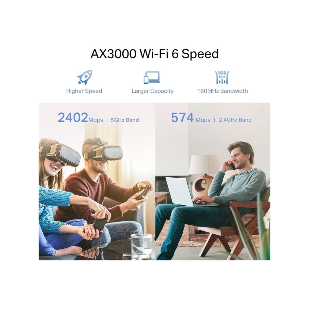 Tp-Link RE705X AX3000 Wi-Fi 6 Menzil Genisletici