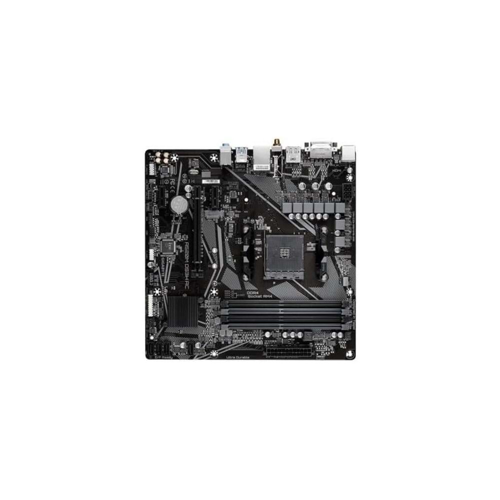 Gigabyte A520M DS3H AC AM4 D4 Dvi-D Hdmi Dp