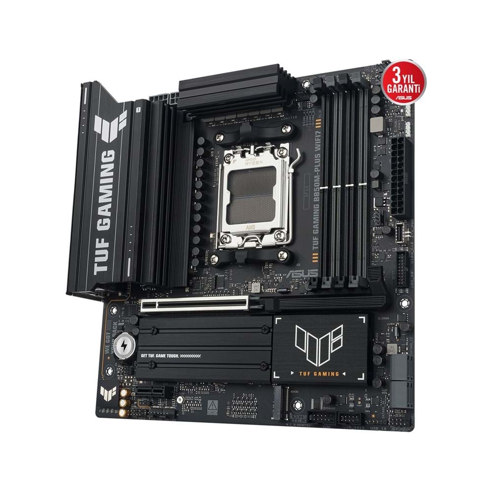 Asus TUF Gaming B850M-PLUS WIFI7 W B850 DDR5 USB3.2 M.2 DP/HDMI PCI 5.0 AM5 Anak