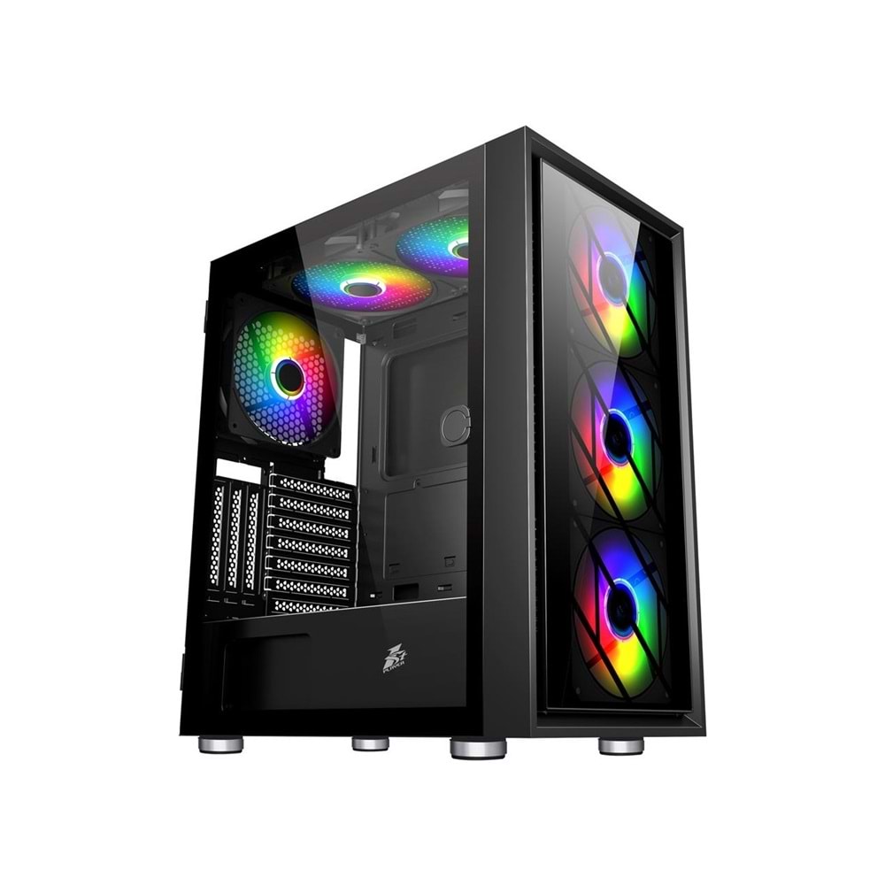 1ST Player AR7-G 750W 80+Silver ARGB USB3.0 ATX Siyah Kasa