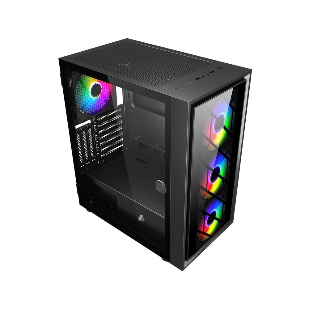 1ST Player AR7-G 750W 80+Silver ARGB USB3.0 ATX Siyah Kasa