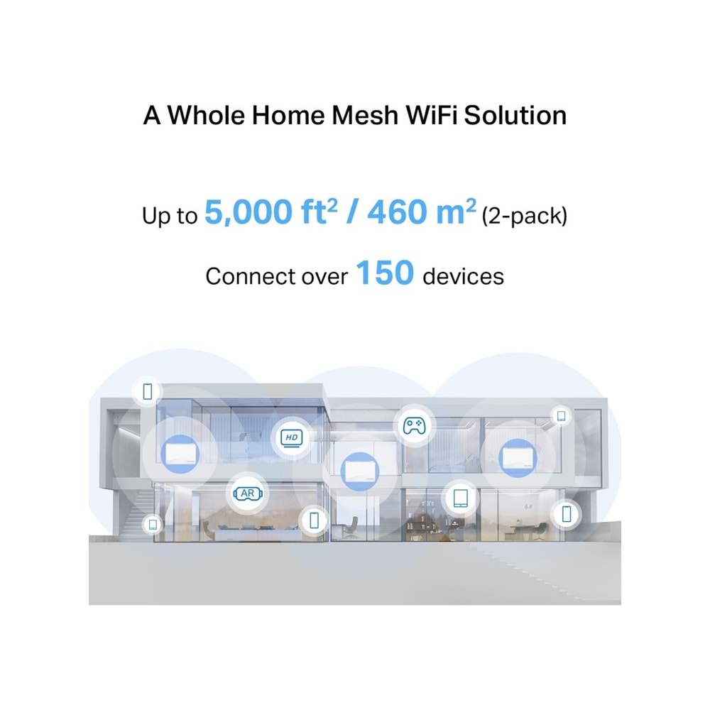 Tp-Link Mercusys Halo H25BE(2-pack) BE3600 Whole Home Mesh Wi-Fi 7 System (2 Ade