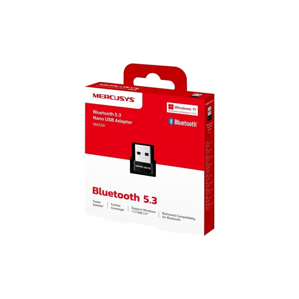 Tp-Link Mercusys MA530 Nano Bluetooth 5.3 USB Adaptör