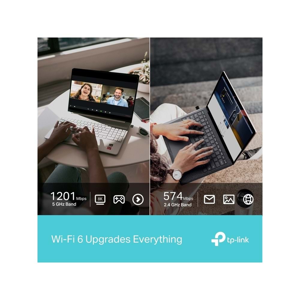 Tp-Link Archer TX20U Nano AX1800 Wi-Fi 6 USB Adaptör