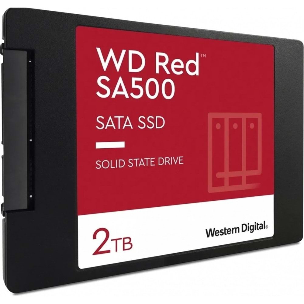 WD Red SA500 WDS200T2R0A 2TB 560/530 Server & NAS için Enterprise 2.5