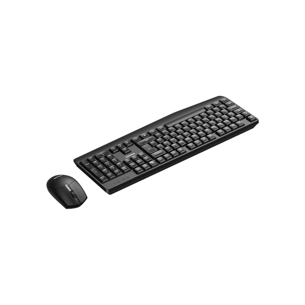 Philips SPT6337B Siyah Türkçe Q 2.4Ghz Kablosuz Klavye Mouse Set