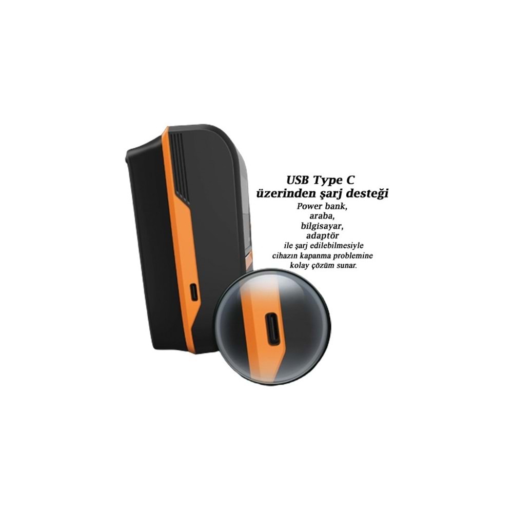 HPRT HM-A300E Taşınabilir Barkod Etiket ve Fiş Yazıcı (Bluetooth USB)