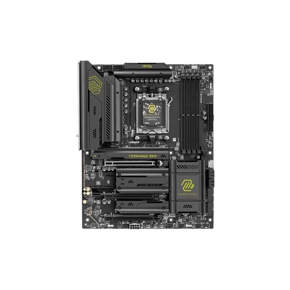 MSI MAG B850 TOMAHAWK WIFI DDR5 8200MHZ 1XHDMI 4XM.2 ATX AM5