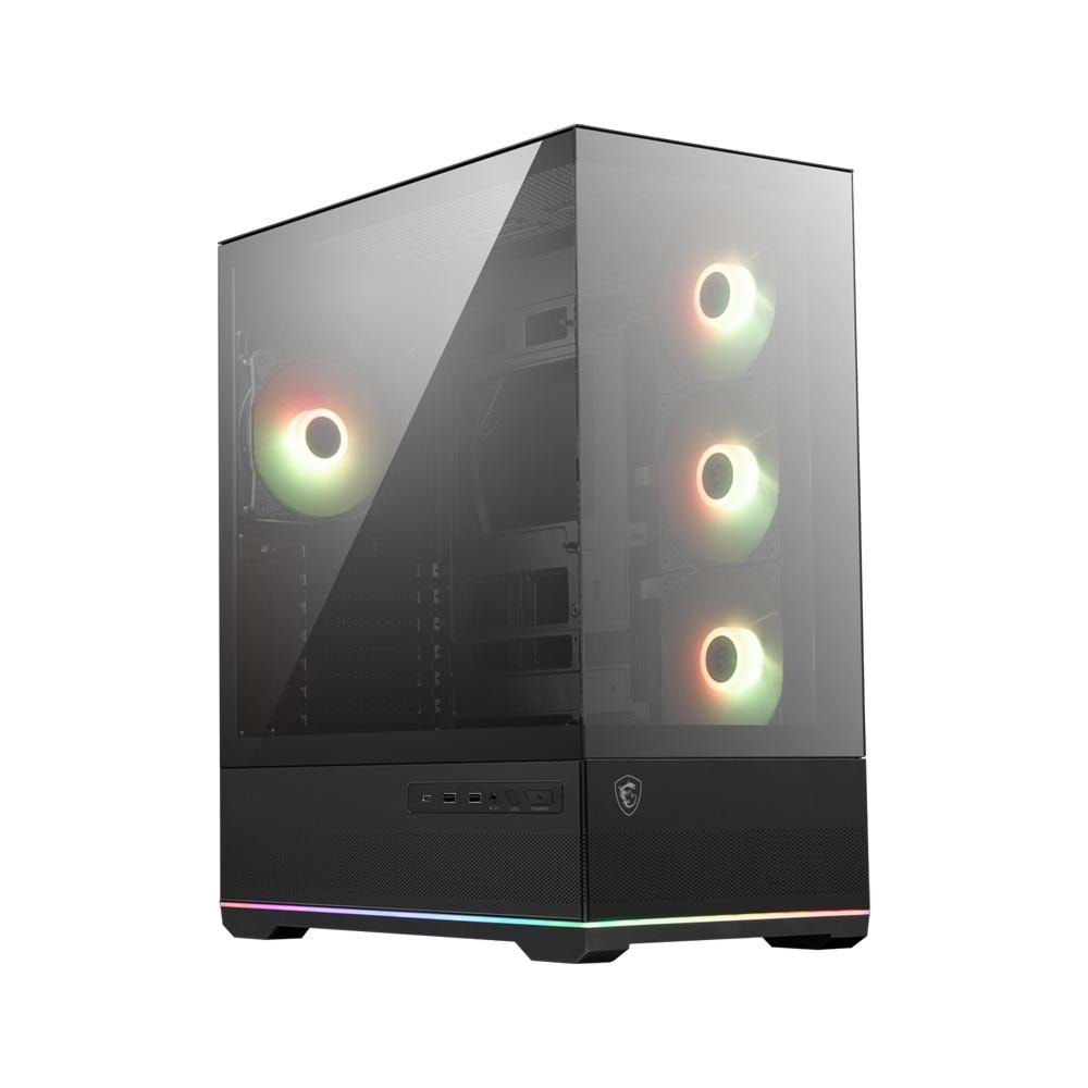 MSI MAG PANO 110R PZ 4X120MM ARGB FANLI ATX Siyah Gaming Kasa
