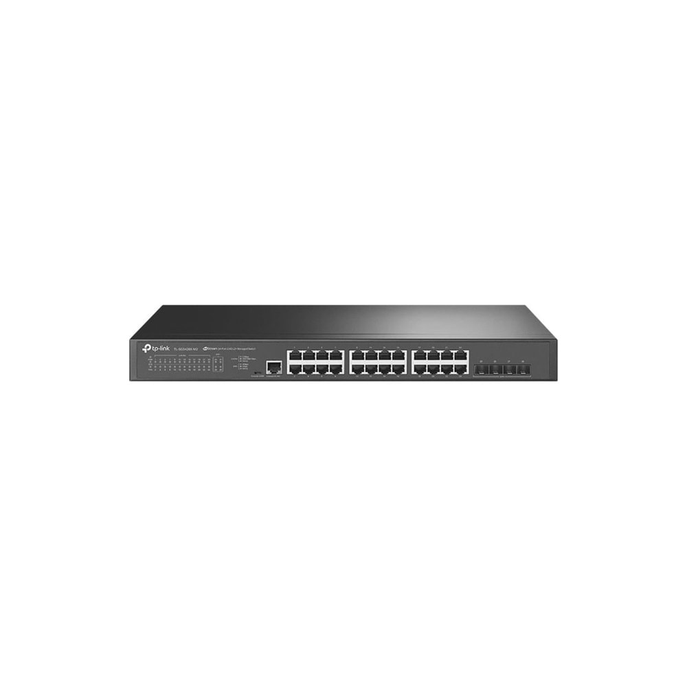 Tp-Link OMADA TL-SG3428X-M2 24 PORT 2.4GBASE-T + 4X10GB SFP+ UPLINK YÖNETİLEBİLİR Switch