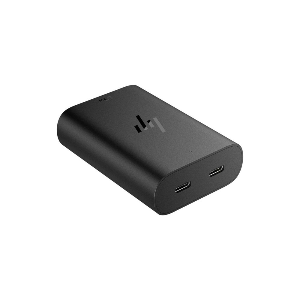 HP 600Q8UT 65W Gallium Nitride USB-C Laptop Charger-EURO