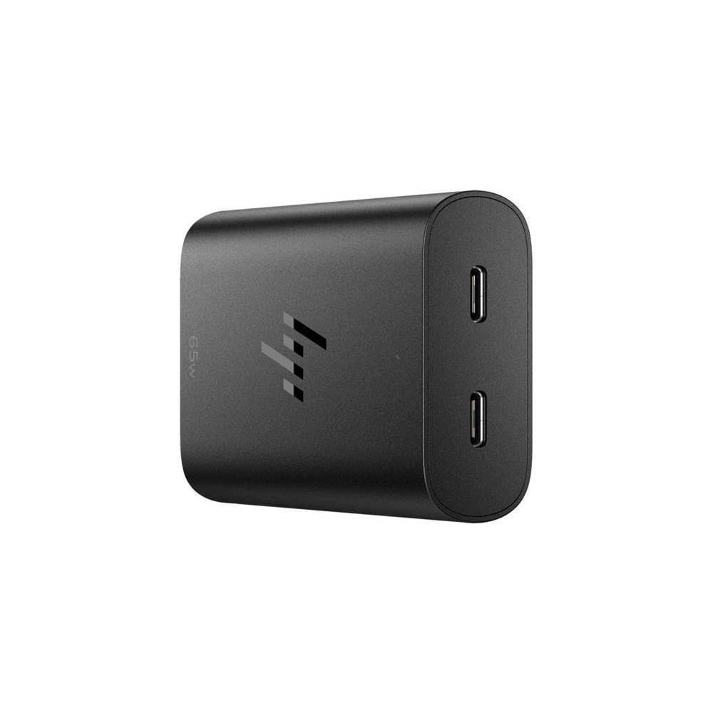 HP 600Q8UT 65W Gallium Nitride USB-C Laptop Charger-EURO