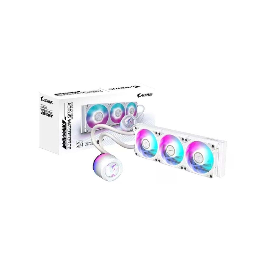 Gigabyte AORWFORCEXII360I AORUS WATERFORCE X II 360 ICE 360mm 3x120mm ARGB Sıvı Soğutma CPU Cooler