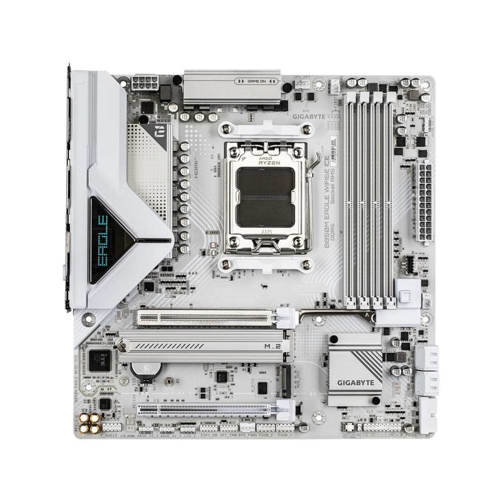 Gigabyte B850-EAGLE-WIFI6E B850-EAGLE-WIFI6E 8200MHz OC DDR5 AM5 M.2 HDMI DisplayPort ATX Anakart