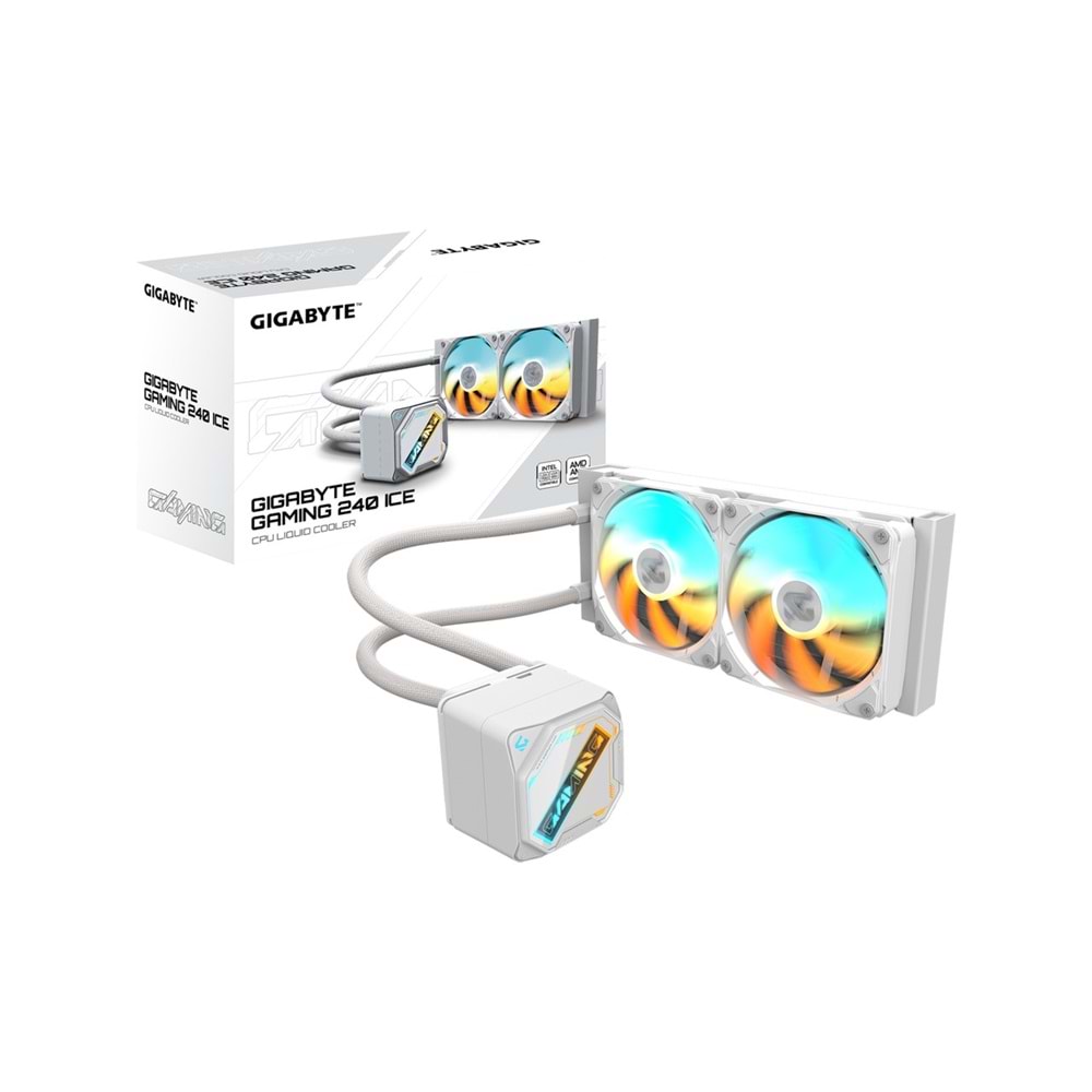 Gigabyte Gigabyte-GME-240I GME 240I 240mm 2x120mm ARGB Sıvı Soğutma CPU Cooler