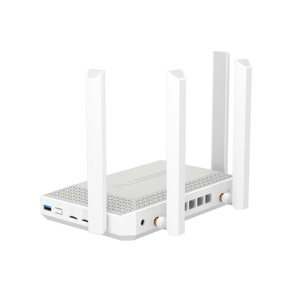 Keenetic KN-2312-01-EU Hopper 4G+ AX3000 Wi-Fi Mesh Fiber VPN Router 4G Modem 2xSIM
