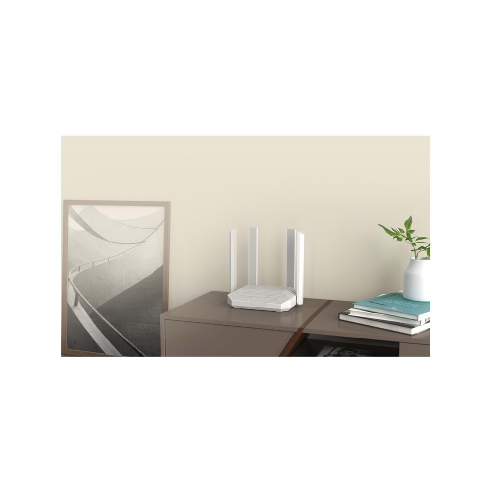 Keenetic KN-3910-01-EU Challenger AX3000 Wi-Fi Mesh Fiber VPN Router AP. 2x2.5G