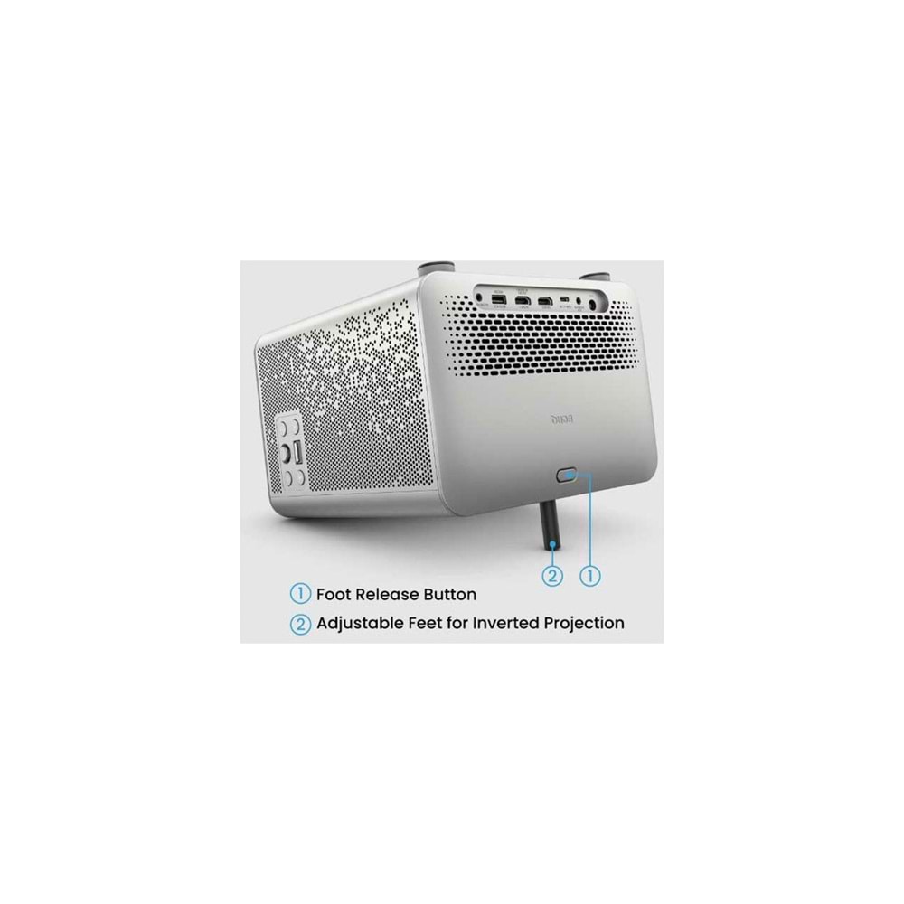 BenQ TK705STI 3000 ANSI 4K HDMI USB GoogleTV WiFi DLP LED HDRPro Kısa Mesafe Projektör