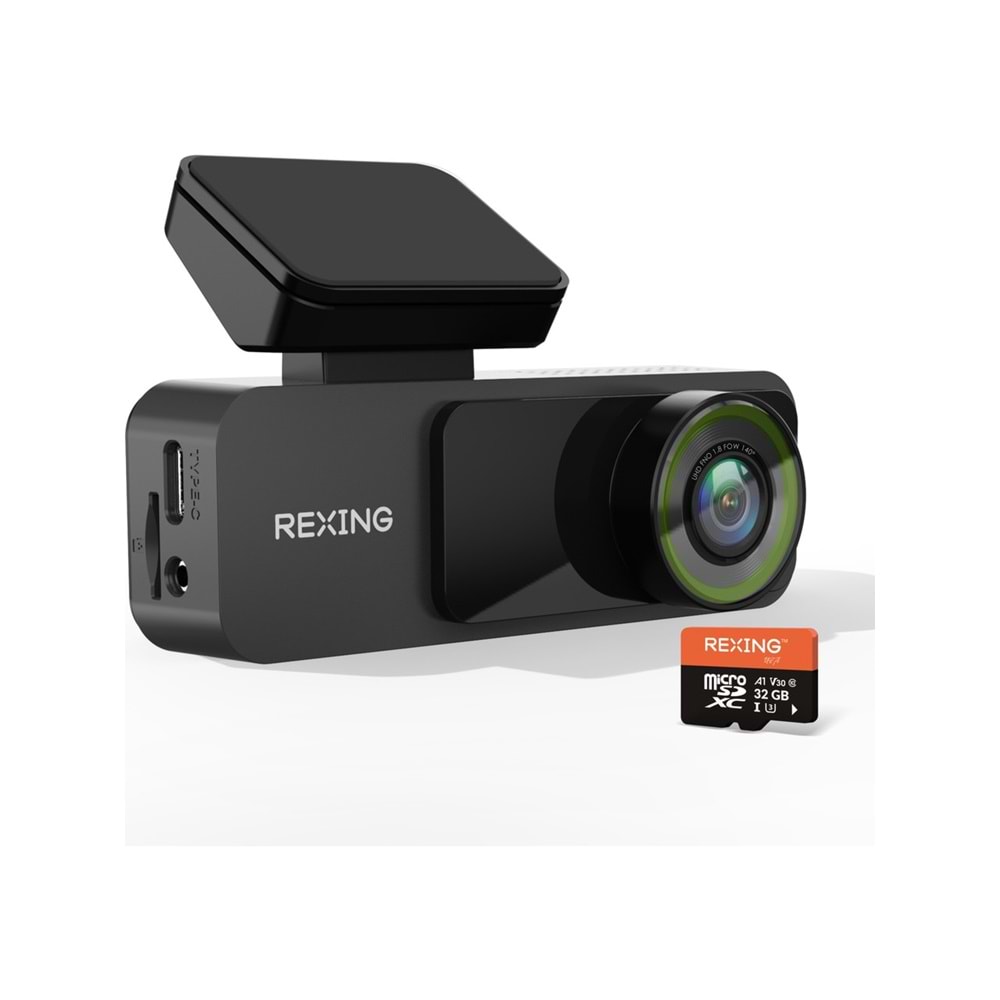 REXING V1 LITE 2K WIFI ARAC KameraSI + 32GB SD KAR