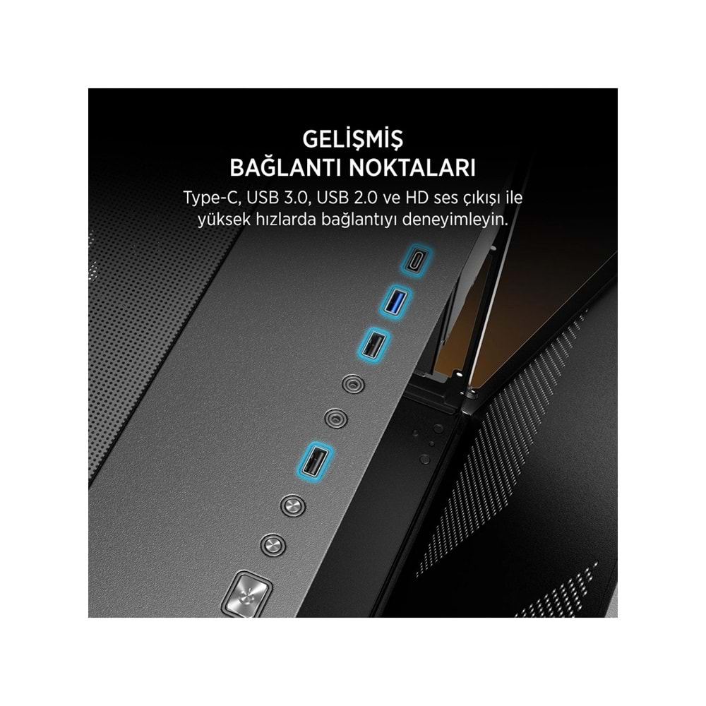 JAMES DONKEY STARK S800 4X ARGB Gaming Kasa 650W