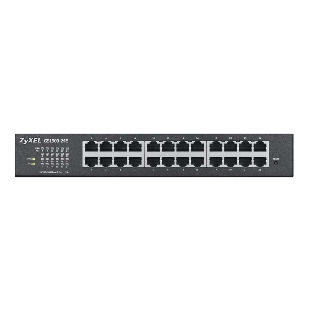 Zyxel GS1900-24E 24 Port 24x10-100-1000 Web Yönetilebilir Switch