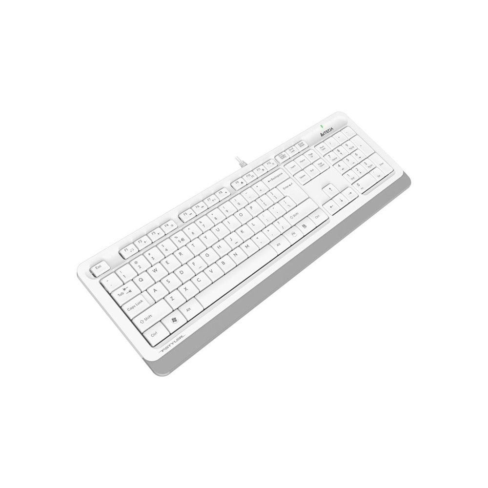 A4 Tech FK10 FN-Multimedya Q Klavye Beyaz USB