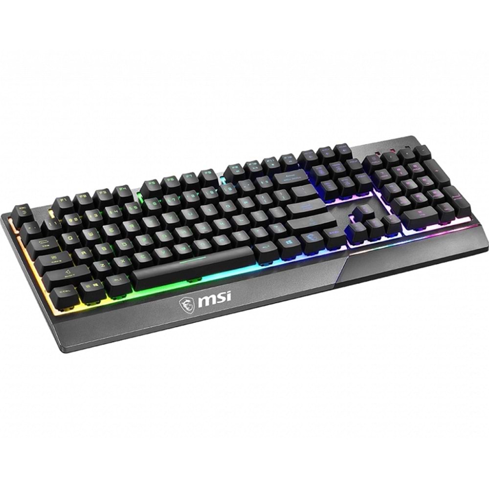 Msi Vigor GK30 TR 6 Bölge RGB Aydınlatma Mekanik Hisli TR Gaming Klavye